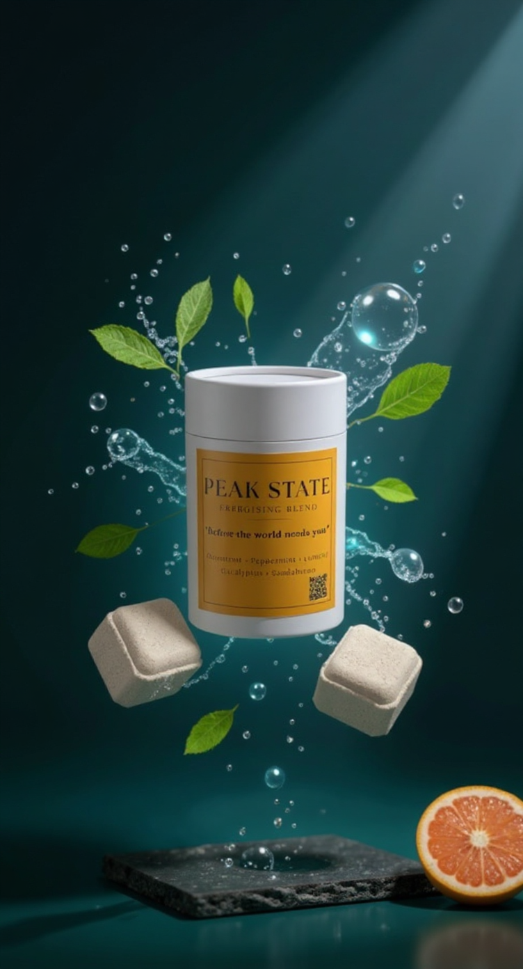 Peak State - Shower Stone | Energising Shower Steamer