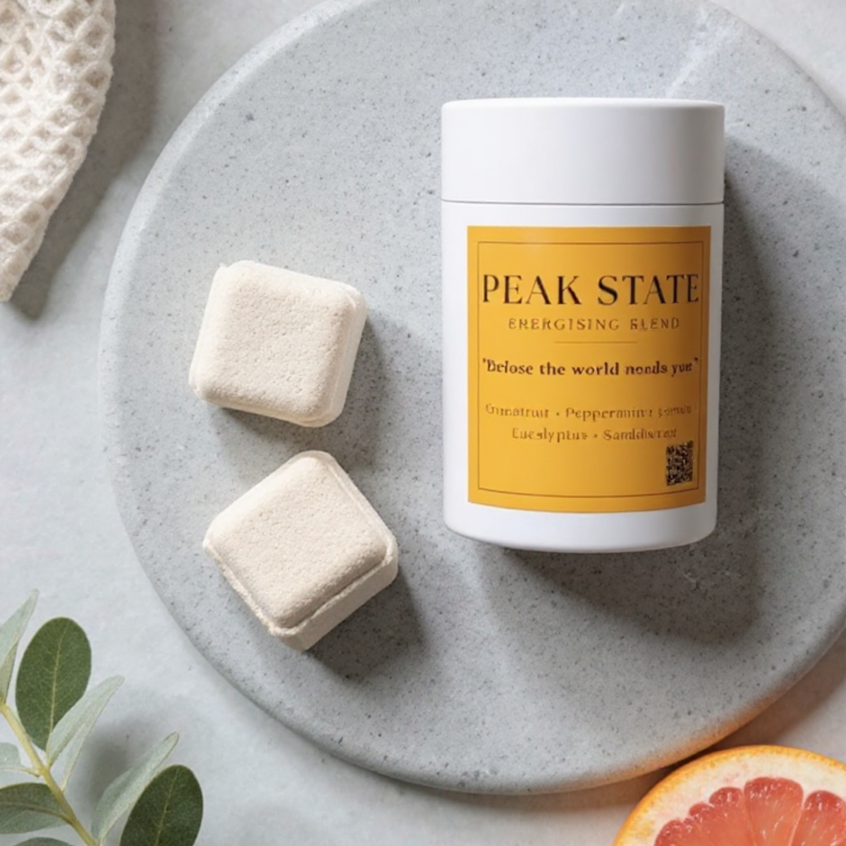 Peak State - Shower Stone | Energising Shower Steamer